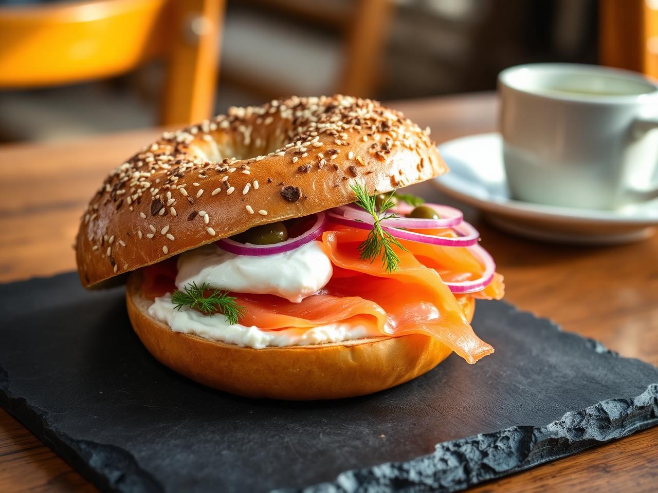 Bagels & Breakfast at Chill on the River in Fall River, MA